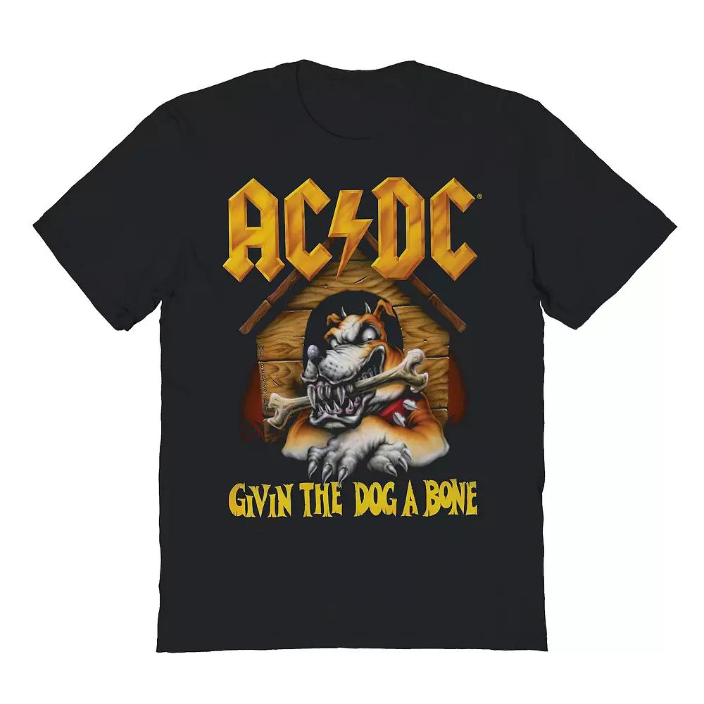 Men's Giving The Dog A Bone Graphic T-Shirt, Size: Small, Black Product Image