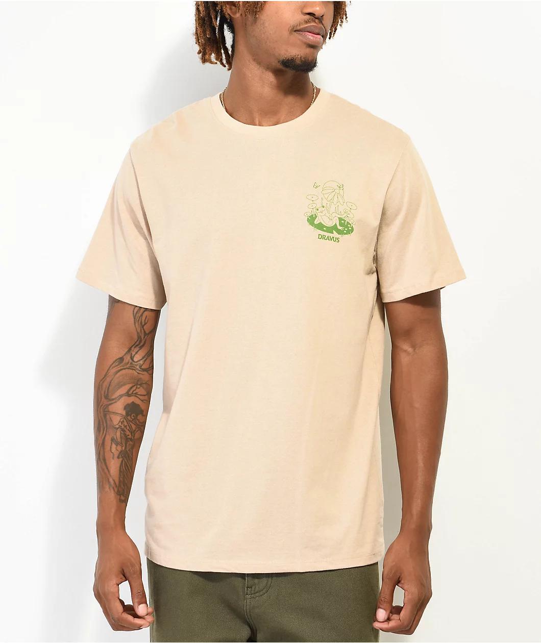 Dravus Slow Down Sand T-Shirt Product Image