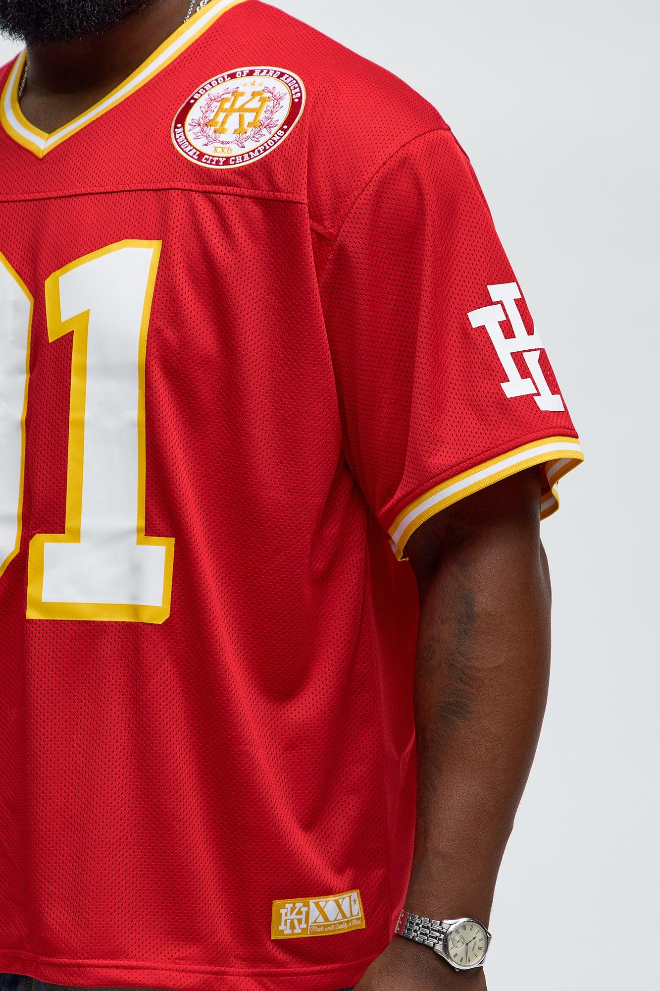 Short Sleeve Grind Academy Jersey - Red Male Product Image