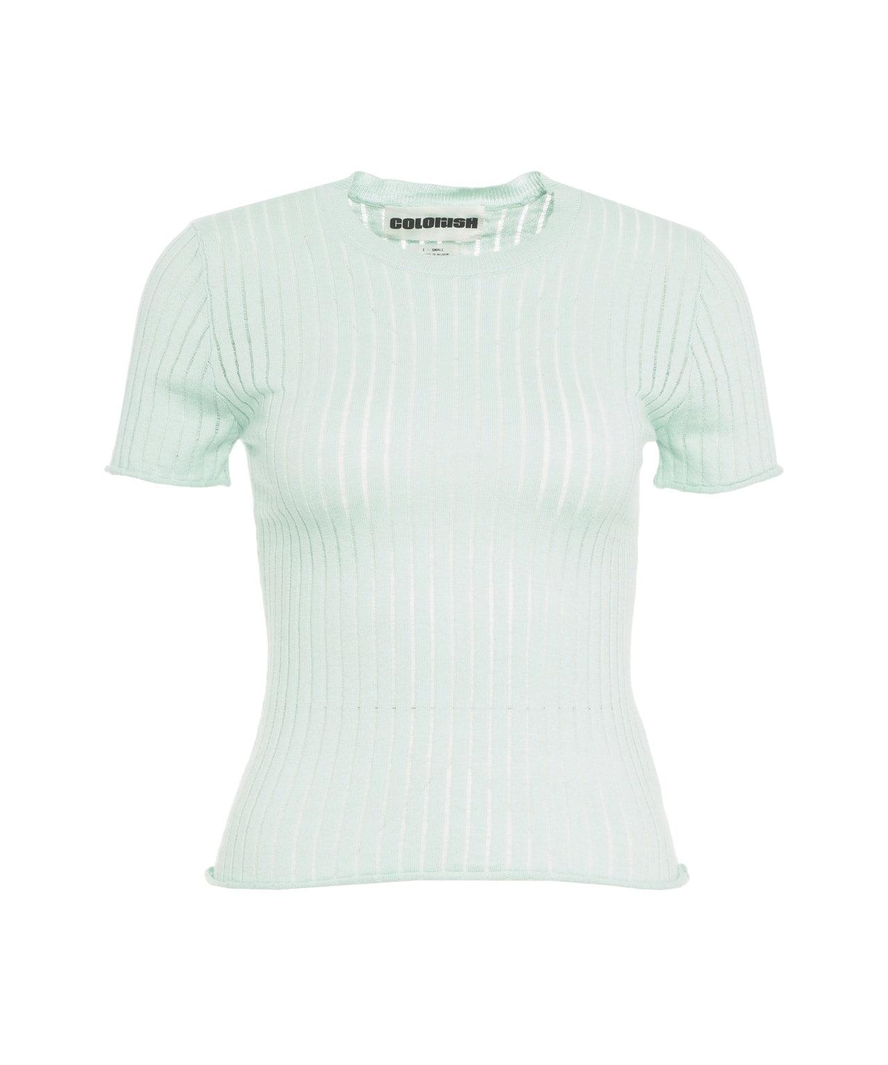 Knit t-shirt Product Image