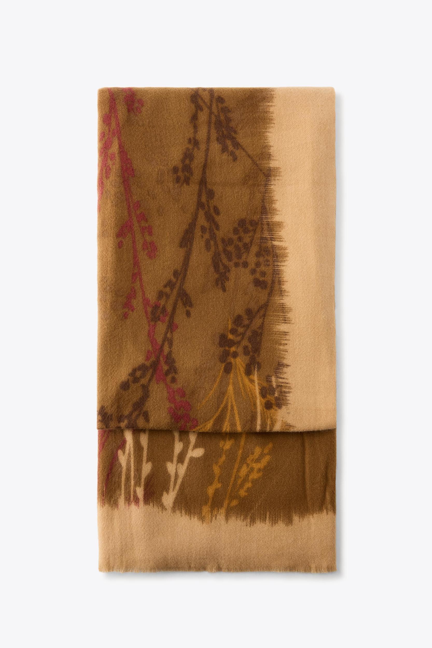 FLORAL PRINT SCARF Product Image