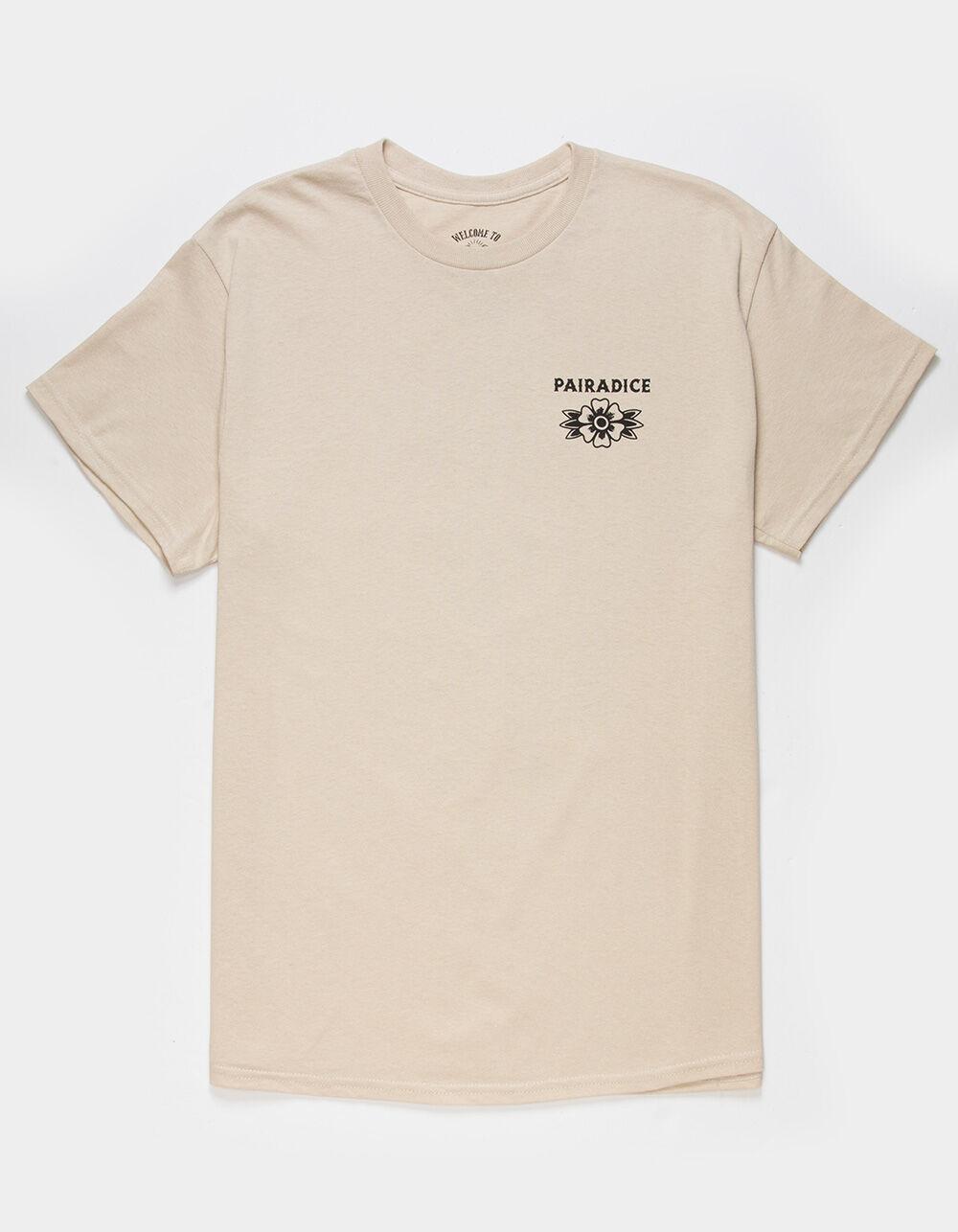 WELCOME TO PAIRADICE Anchor Mens Tee - SAND Product Image