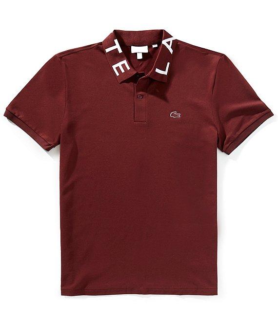 Lacoste Slim Fit Performance Stretch Movement Short Sleeve Polo Shirt Product Image