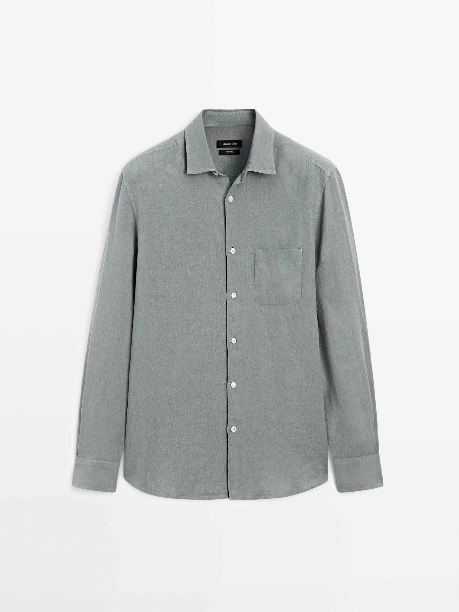 Regular fit shirt with pocket detail Product Image