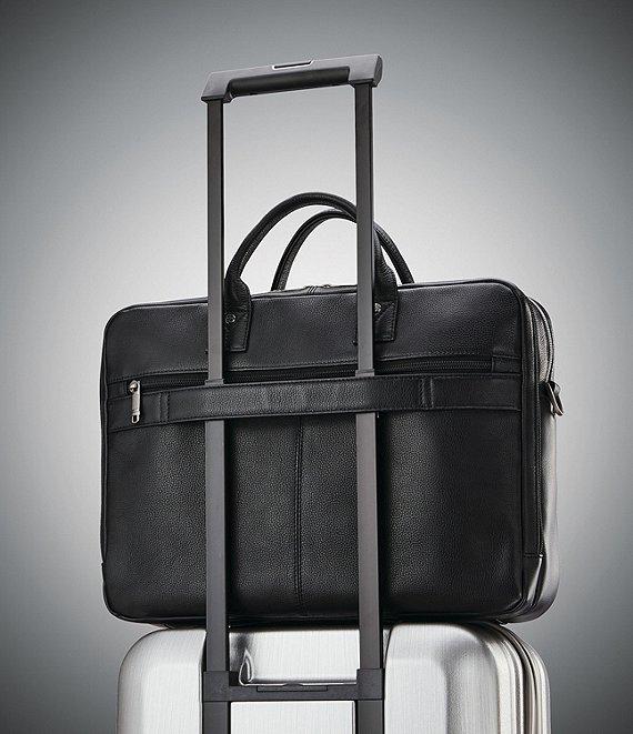Samsonite Classic Leather Toploader Brief Case Product Image