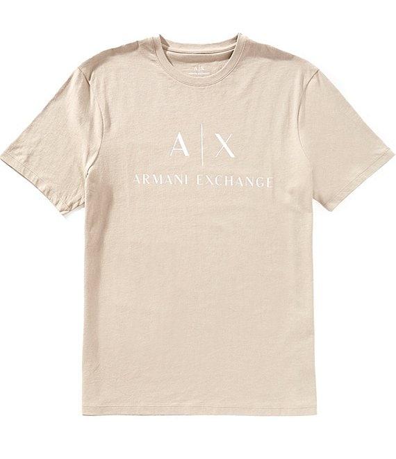Armani Exchange Slim Fit AX Signature Logo Crew Neck Short Sleeve T-Shirt Product Image