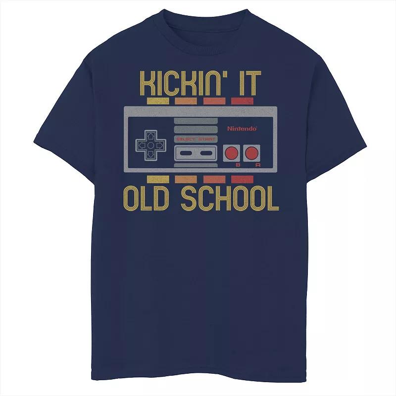 Boys 8-20 Nintendo NES Retro "Kickin' It Old School" Tee, Boy's,  Product Image