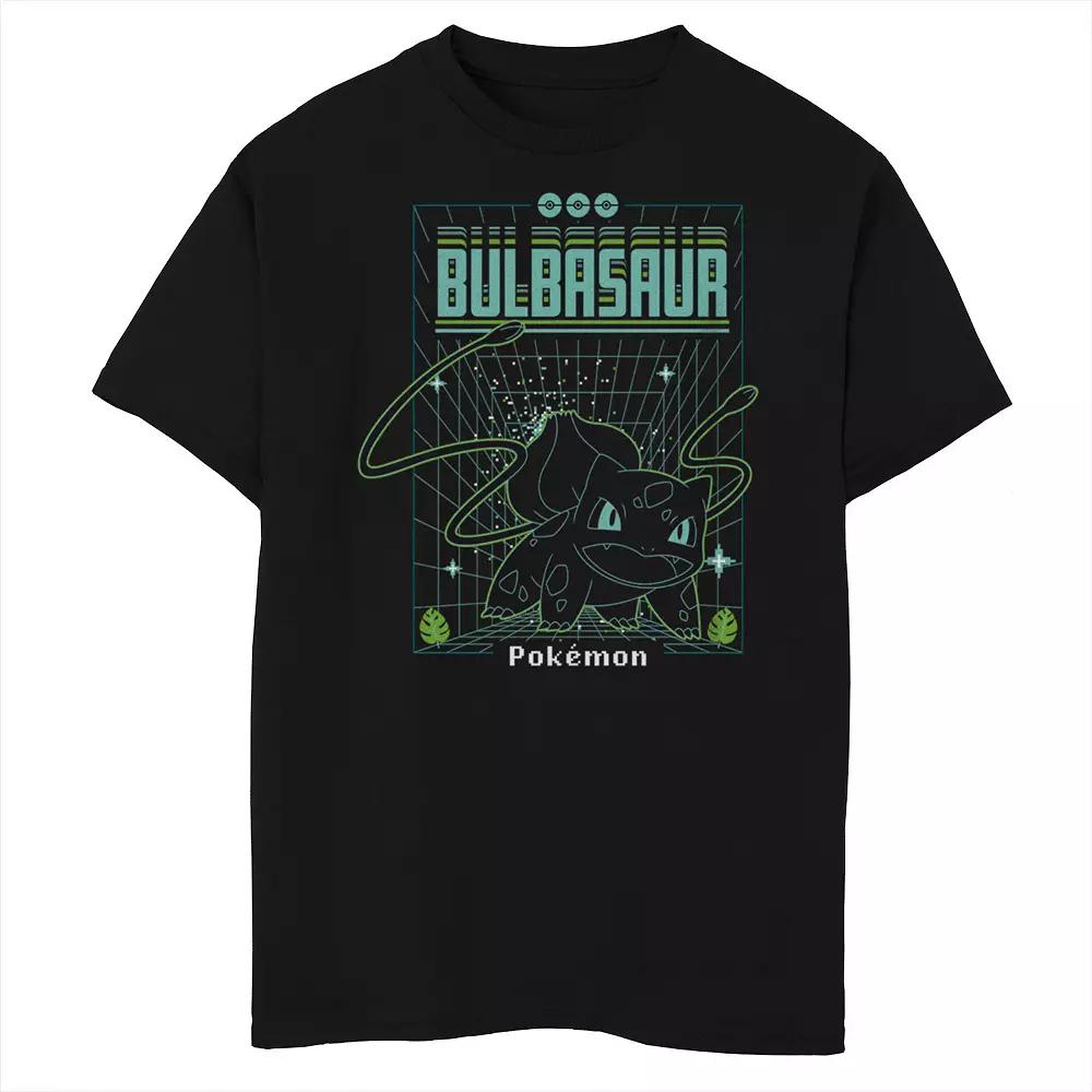 Boys 6-20 Pokemon Bulbasaur Grid Graphic Tee, Boy's,  Product Image