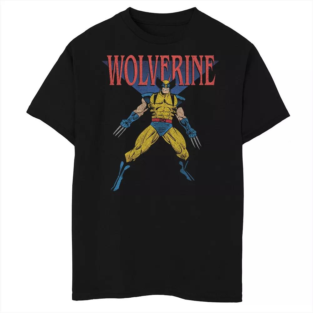 Boys 8-20 Marvel X-Men Wolverine Classic Portrait Tee, Boy's,  Product Image