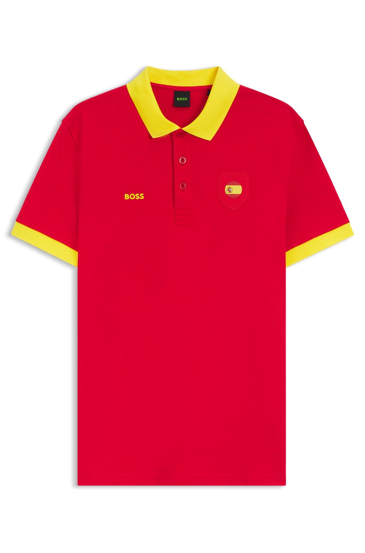 Paddy polo shirt with country flag Product Image