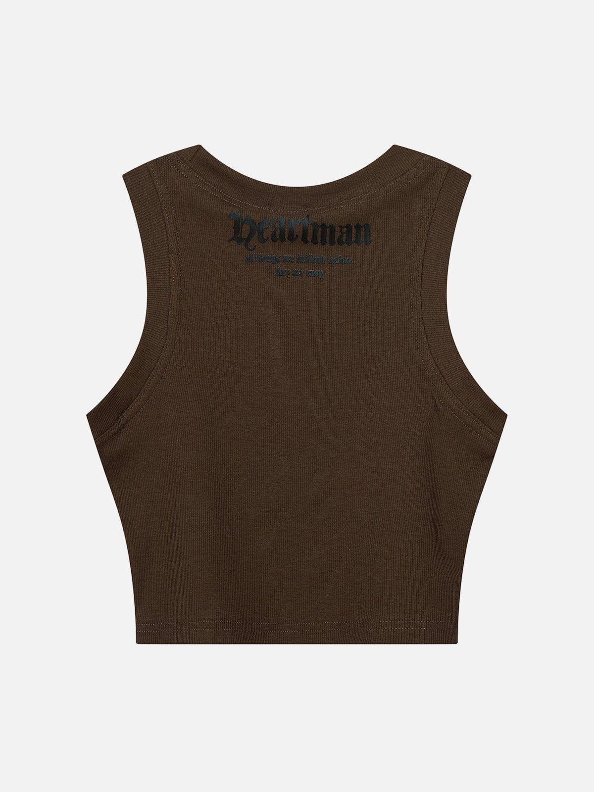 Aelfric Eden Butterfly Print Knitting Tank Top Female Product Image