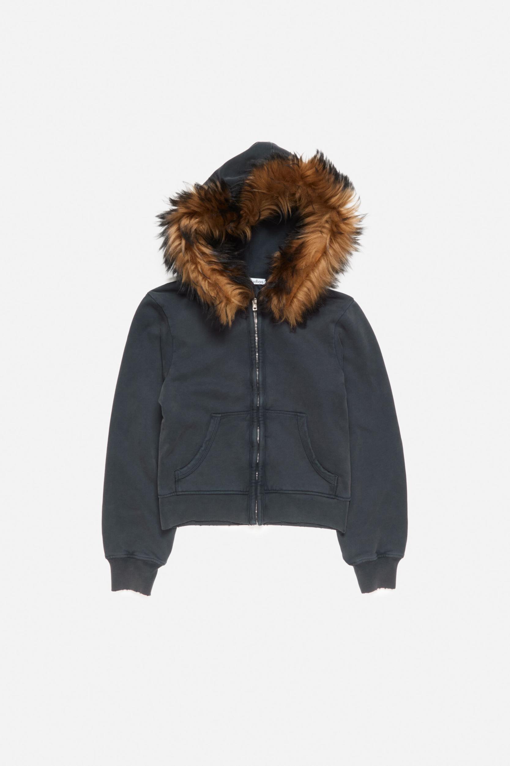 Hooded zipper sweater Product Image