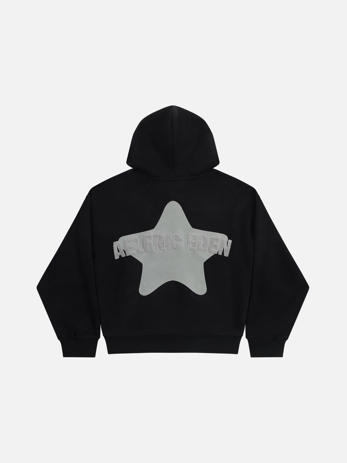 Aelfric Eden Chain Stitch Eden Star Zip Up Hoodie Product Image
