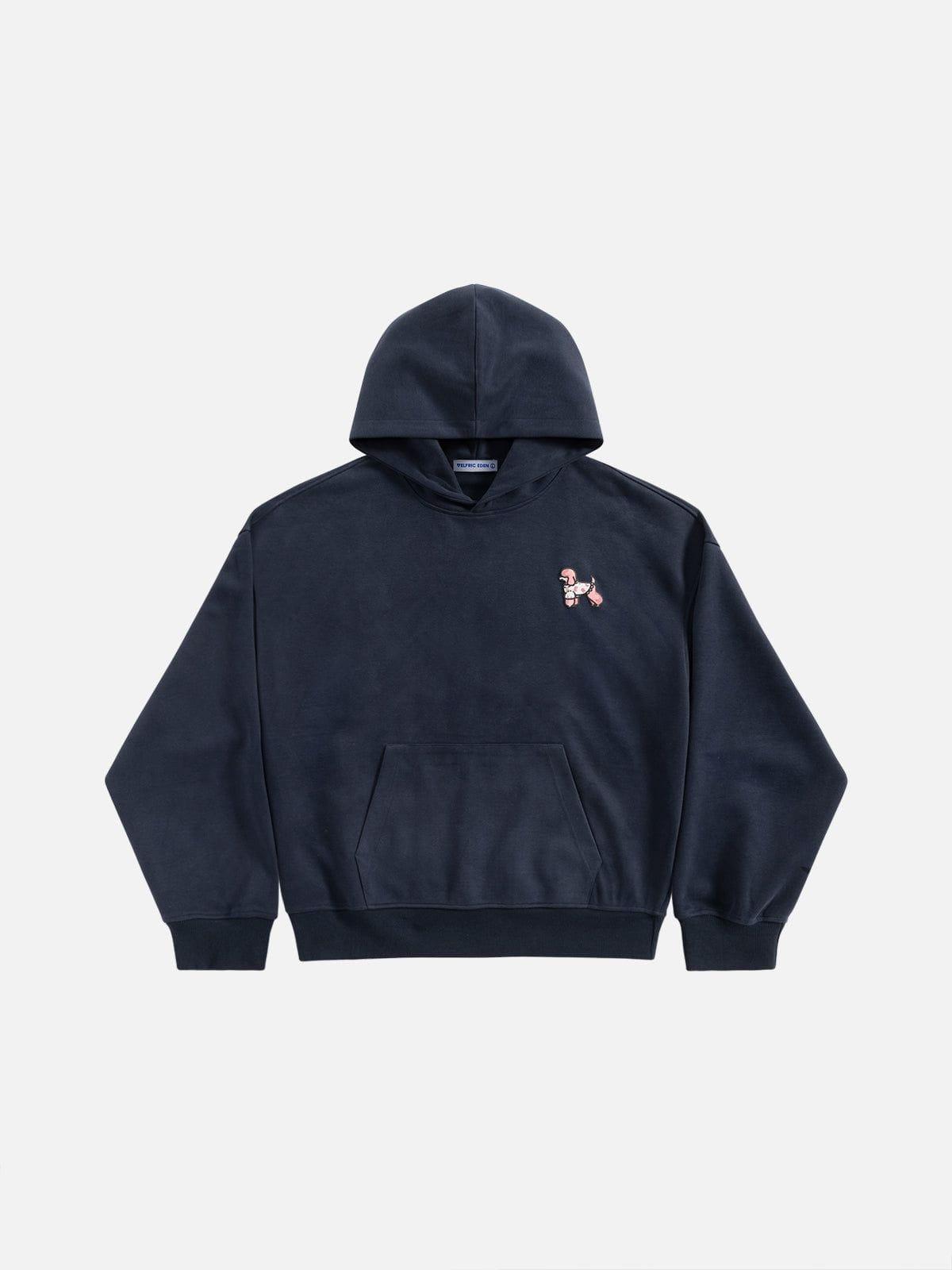 Aelfric Eden Cute Poodle Pullover Hoodie Product Image