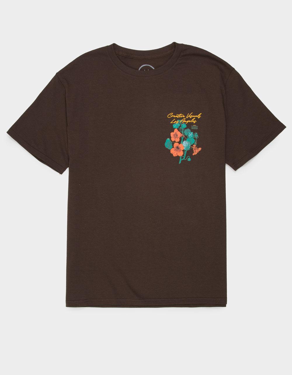 CVLA Petals Mens Tee - BROWN Product Image