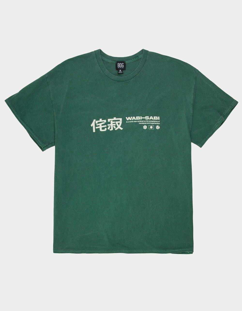 BDG Urban Outfitters Home Sweet Home Mens Tee - GREEN Product Image