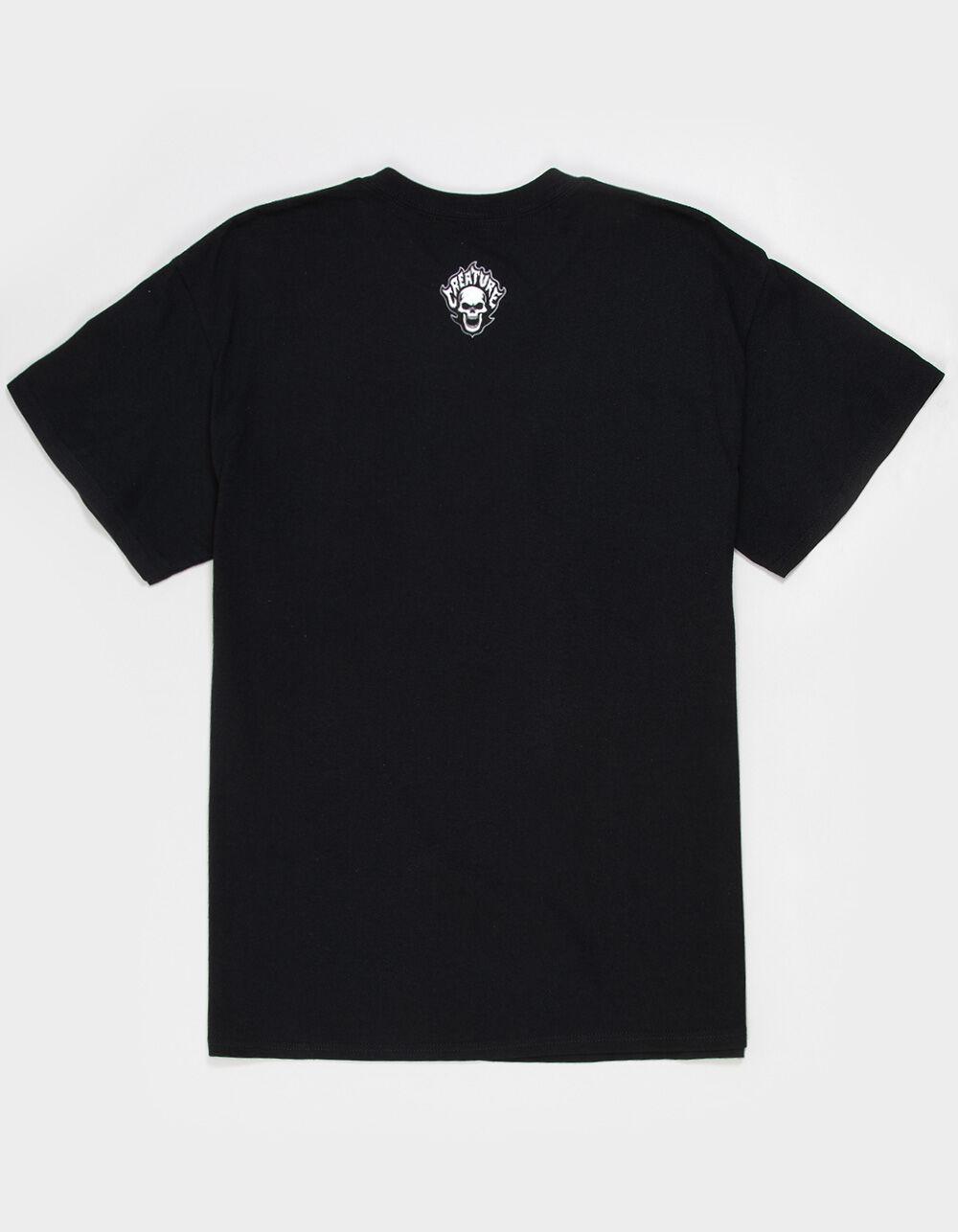 CREATURE Fortune Logo Mens Heavyweight Tee - BLACK Product Image