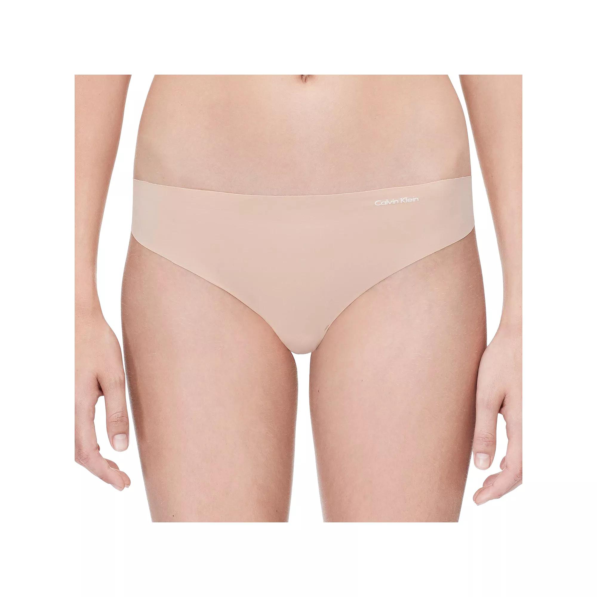 Women's Calvin Klein 3-pk. Invisibles Seamless Thong Panty Set QD3558,  Product Image