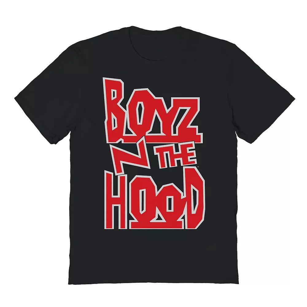 Men's Boyz N The Hood Logo Graphic Tee, Size: Small, Black Product Image