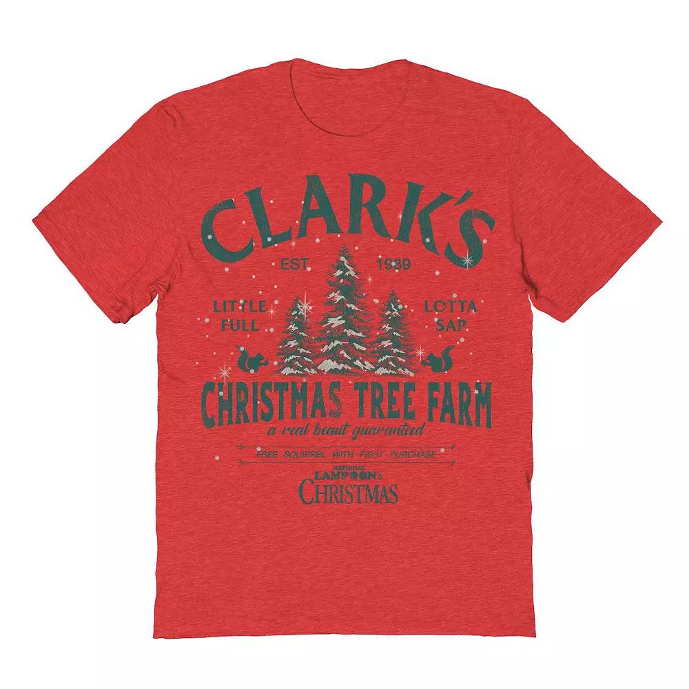 Men's Clarks Christmas Tree National Lampoon's Christmas Vacation Graphic Tee,  Product Image
