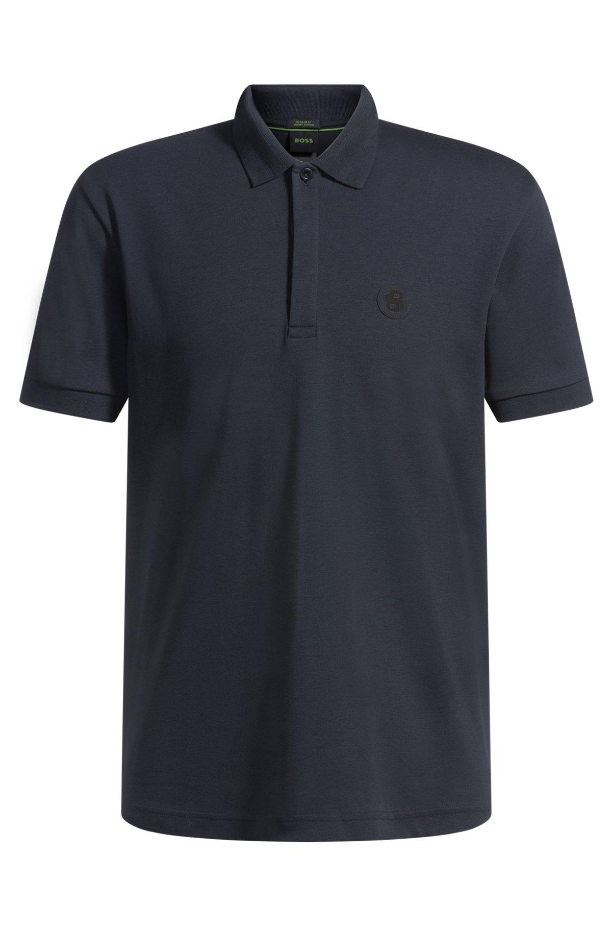 Paddy polo shirt in cooling cotton Product Image