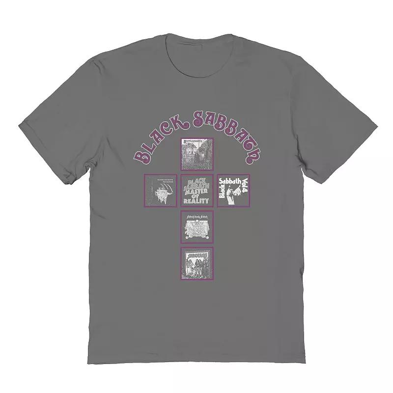 Men's Black Sabbath Album Cover Cross Graphic Tee, Adult Unisex,  Product Image