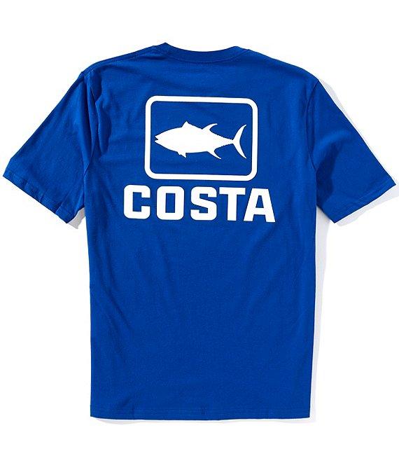 Costa Emblem Bass Short Sleeve Tubular-Knit Graphic T-Shirt Product Image