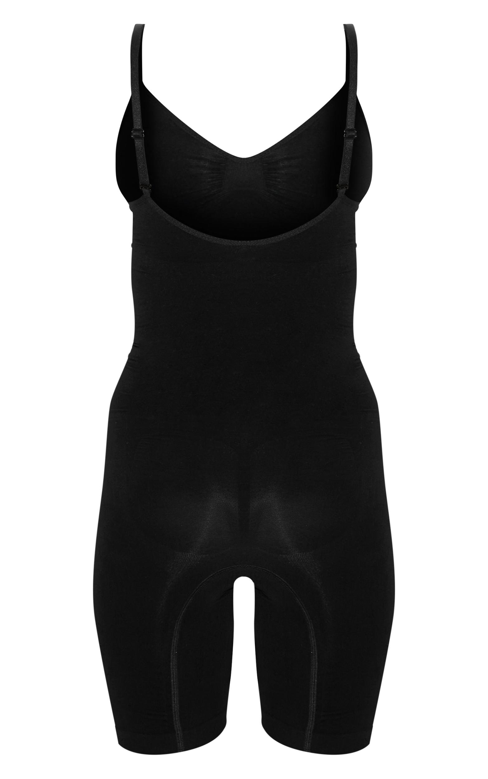 Black Low Back Shapewear Bodysuit Product Image
