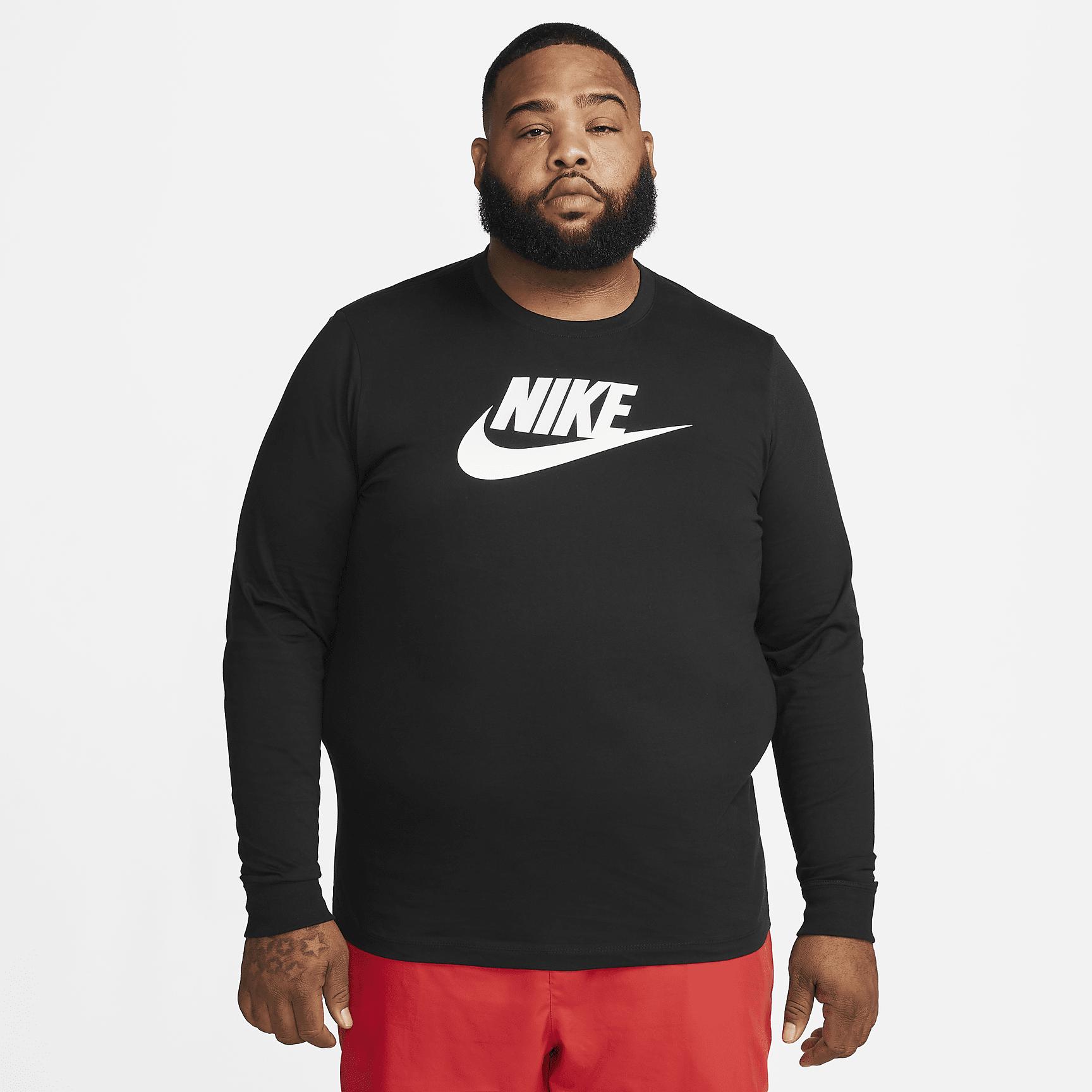 Mens Nike Sportswear Long-Sleeve T-Shirt | CI6291-010 Product Image