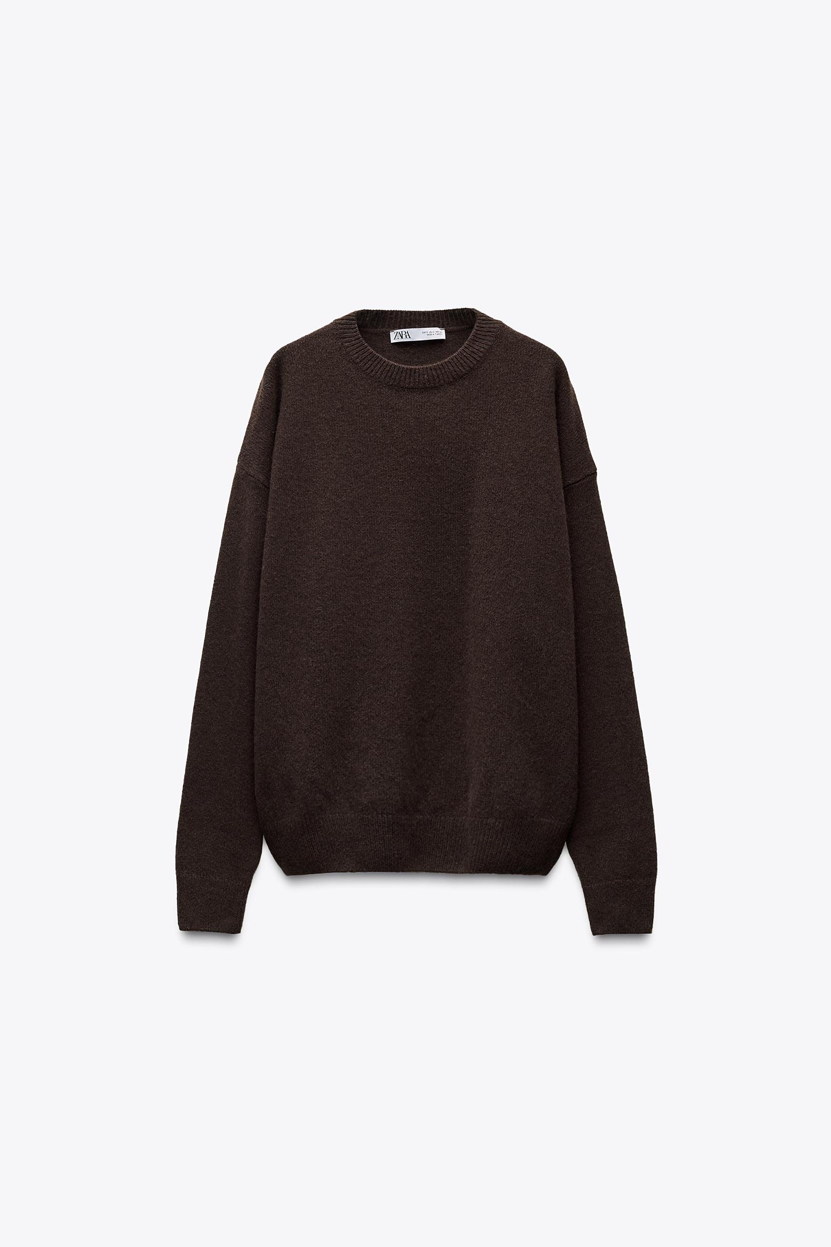 BASIC CASHMERE AND WOOL SWEATER Product Image