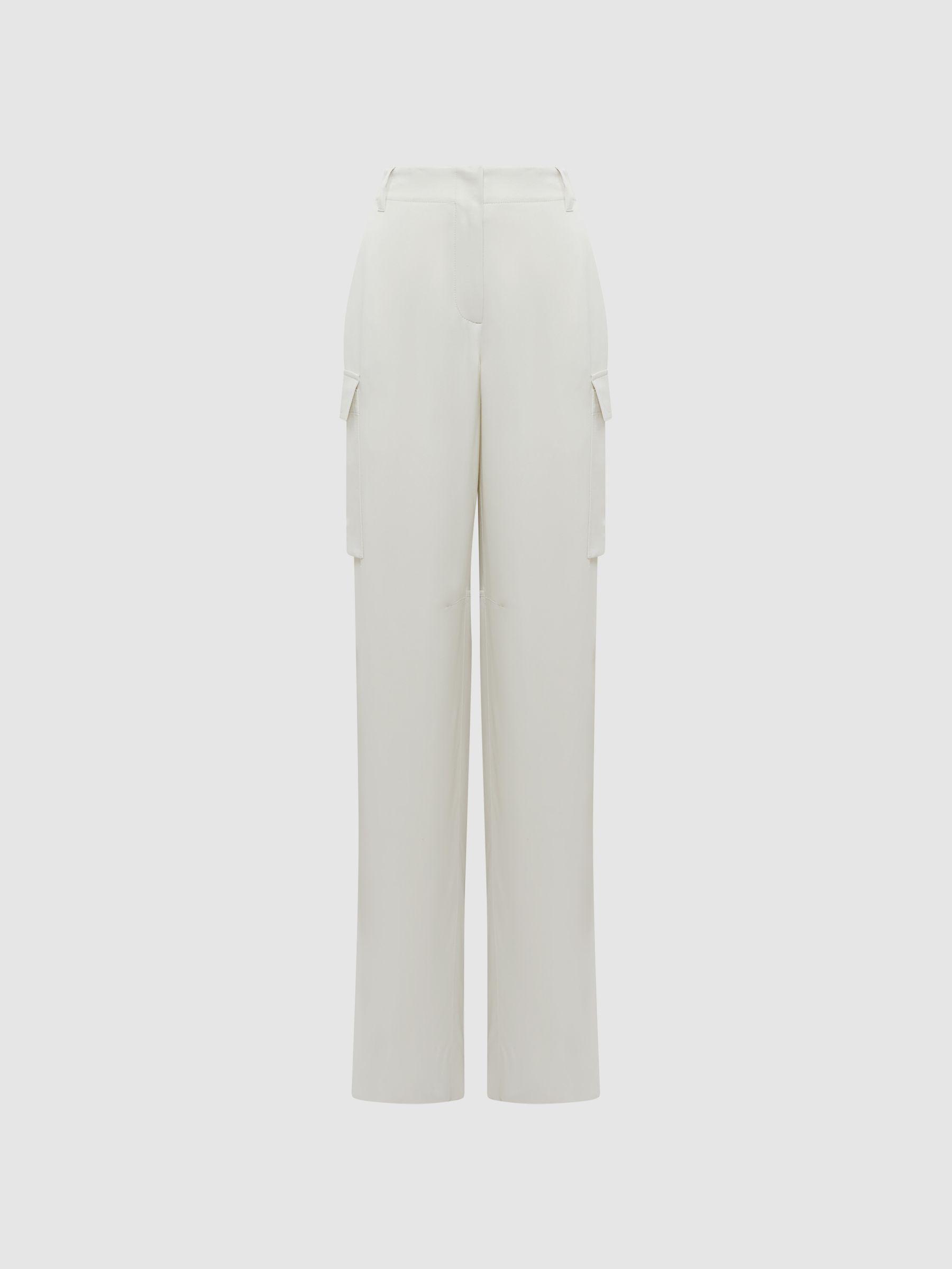 Petite Jersey Twist-Detail Midi Dress in Grey Product Image