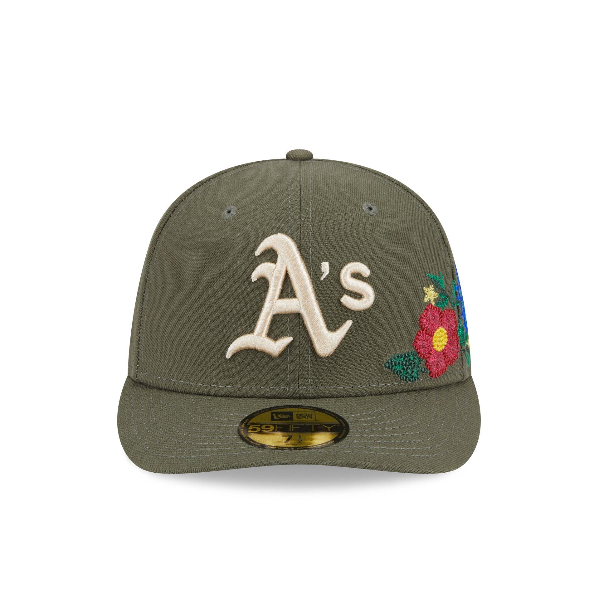 Athletics Tonal Florals Olive 59FIFTY Fitted Hat Male Product Image