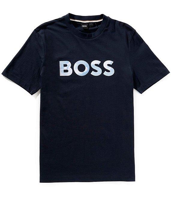 Hugo Boss BOSS C-Thompson Script Logo Short Sleeve T-Shirt Product Image