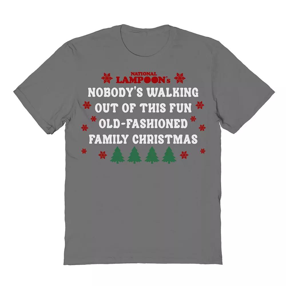 Men's Old Fashioned Family Christmas National Lampoon's Christmas Vacation Graphic Tee,  Product Image