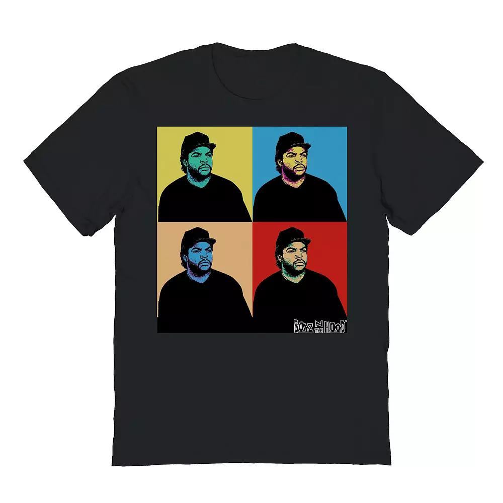 Men's Boyz N The Hood Popart Graphic Tee, Size: Small, Black Product Image