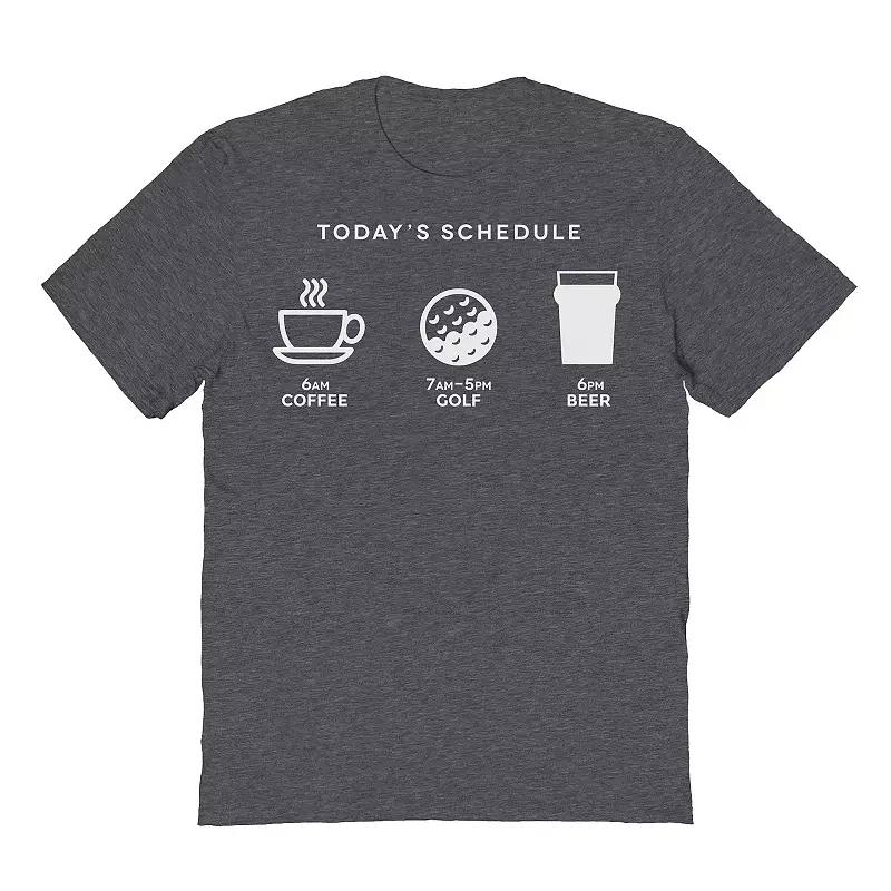 Men's Duke & Sons Golf Schedule Graphic Tee, Adult Unisex,  Product Image