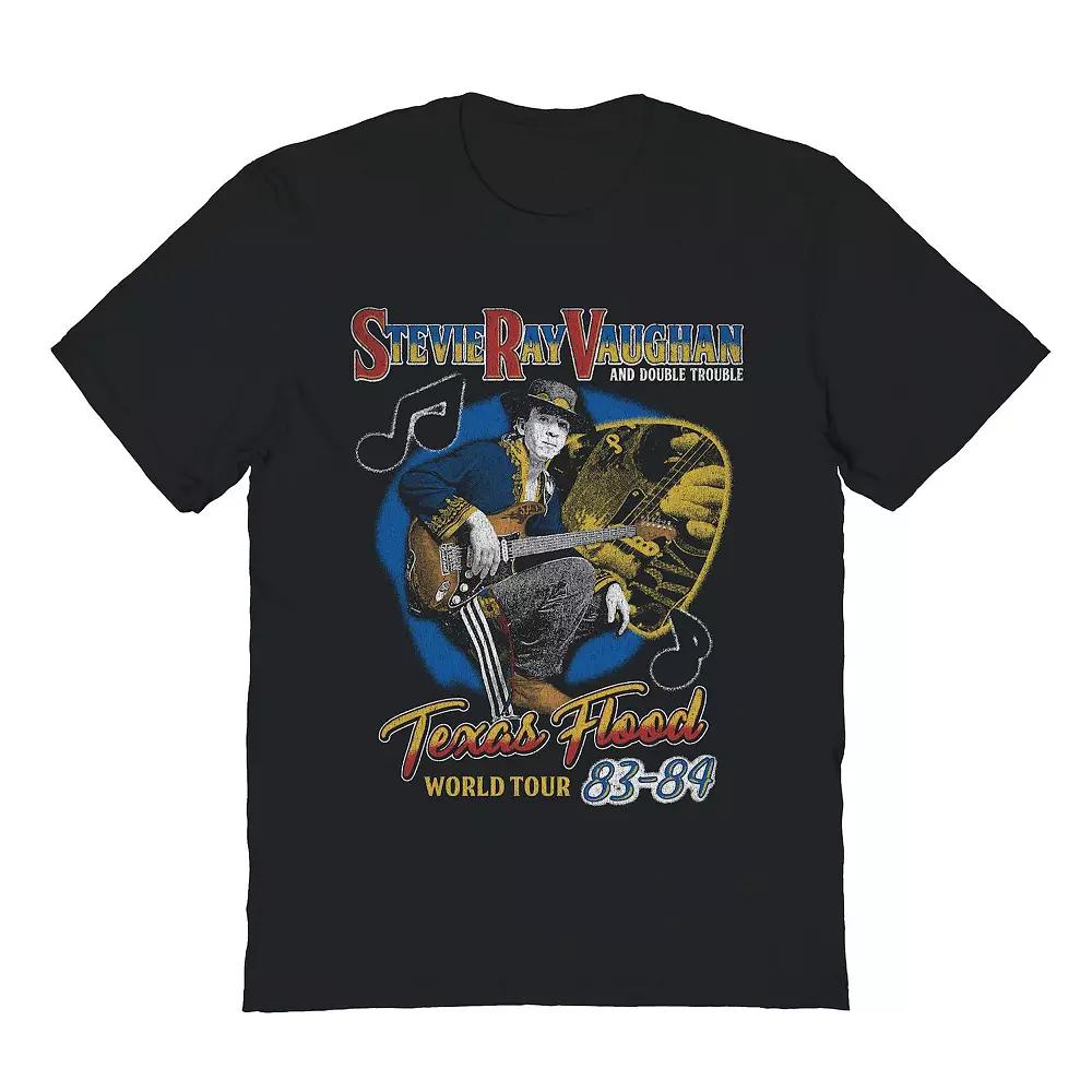 Men's Stevie Ray Vaughn Texas Flood 83 84 Graphic Tee, Adult Unisex,  Product Image