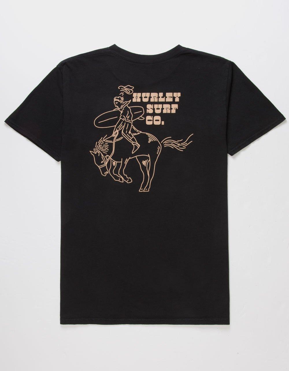 HURLEY Giddy Up Mens Tee - BLACK Product Image