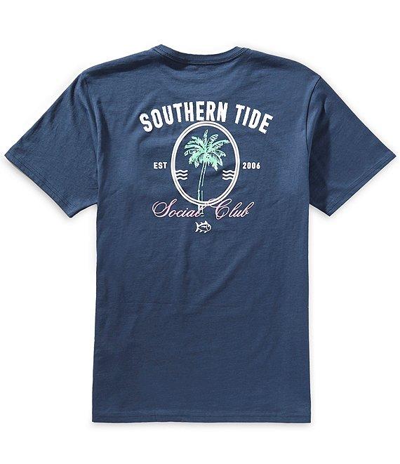 Southern Tide Palm Social Club Short Sleeve Graphic T-Shirt Product Image