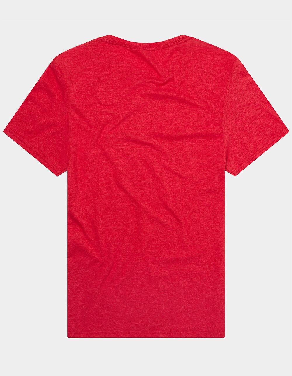 THE OHIO STATE UNIVERSITY Buckeyes Classic Football Mens Tee - RED Product Image