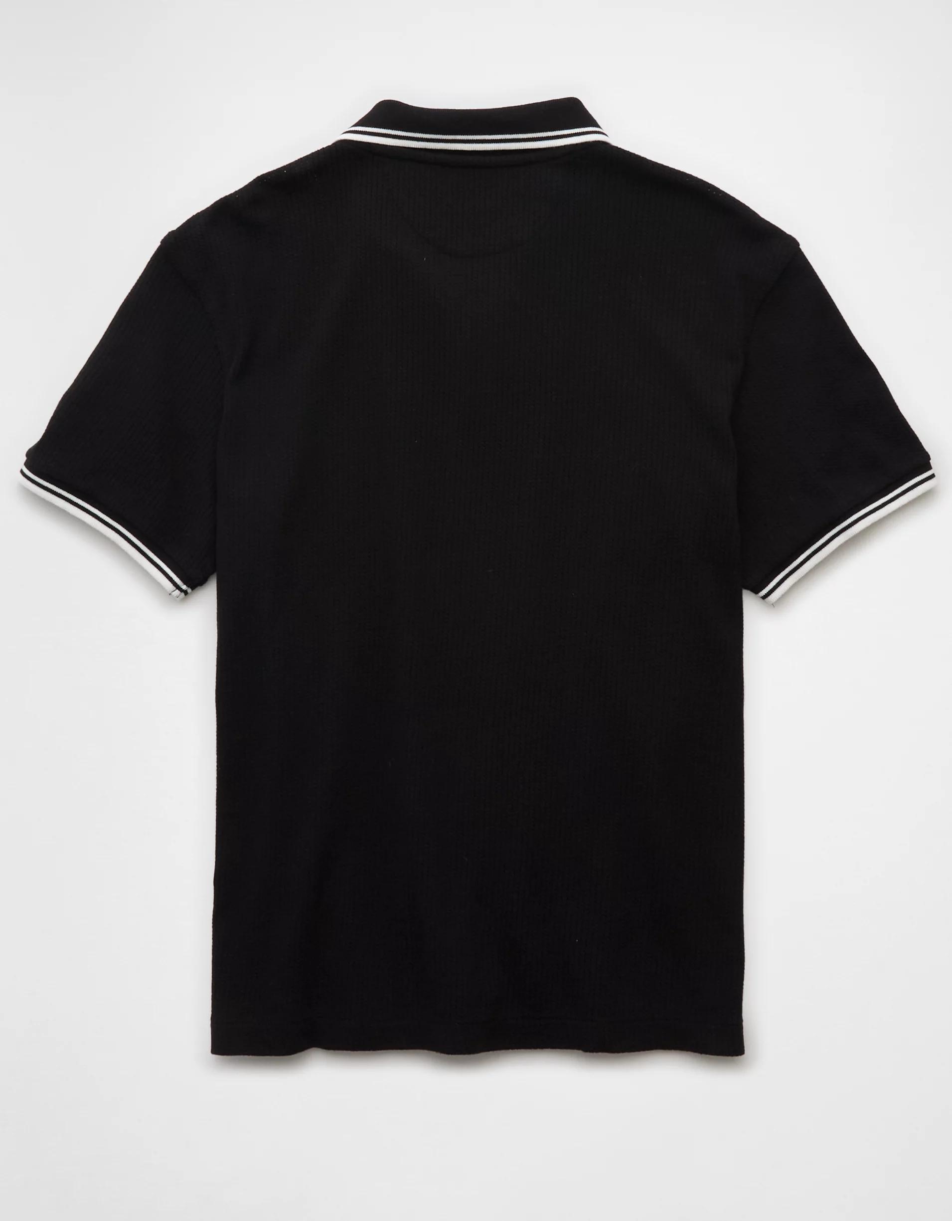 AE 24/7 Mesh Polo Shirt Product Image