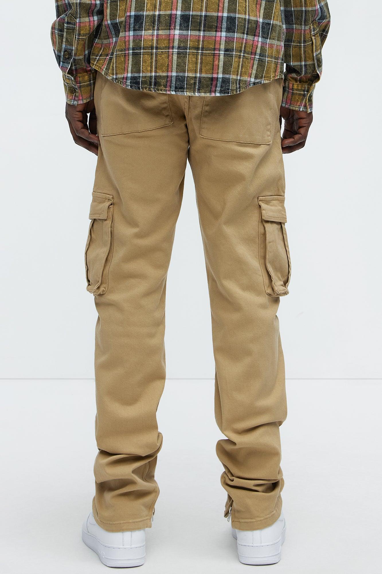 Hunter Slim Cargo Pants - Khaki Product Image
