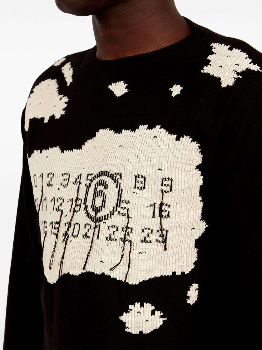 numbers-motif jumper  Product Image