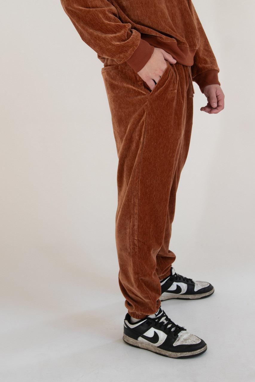 Soft Velvet Lounge Joggers Product Image