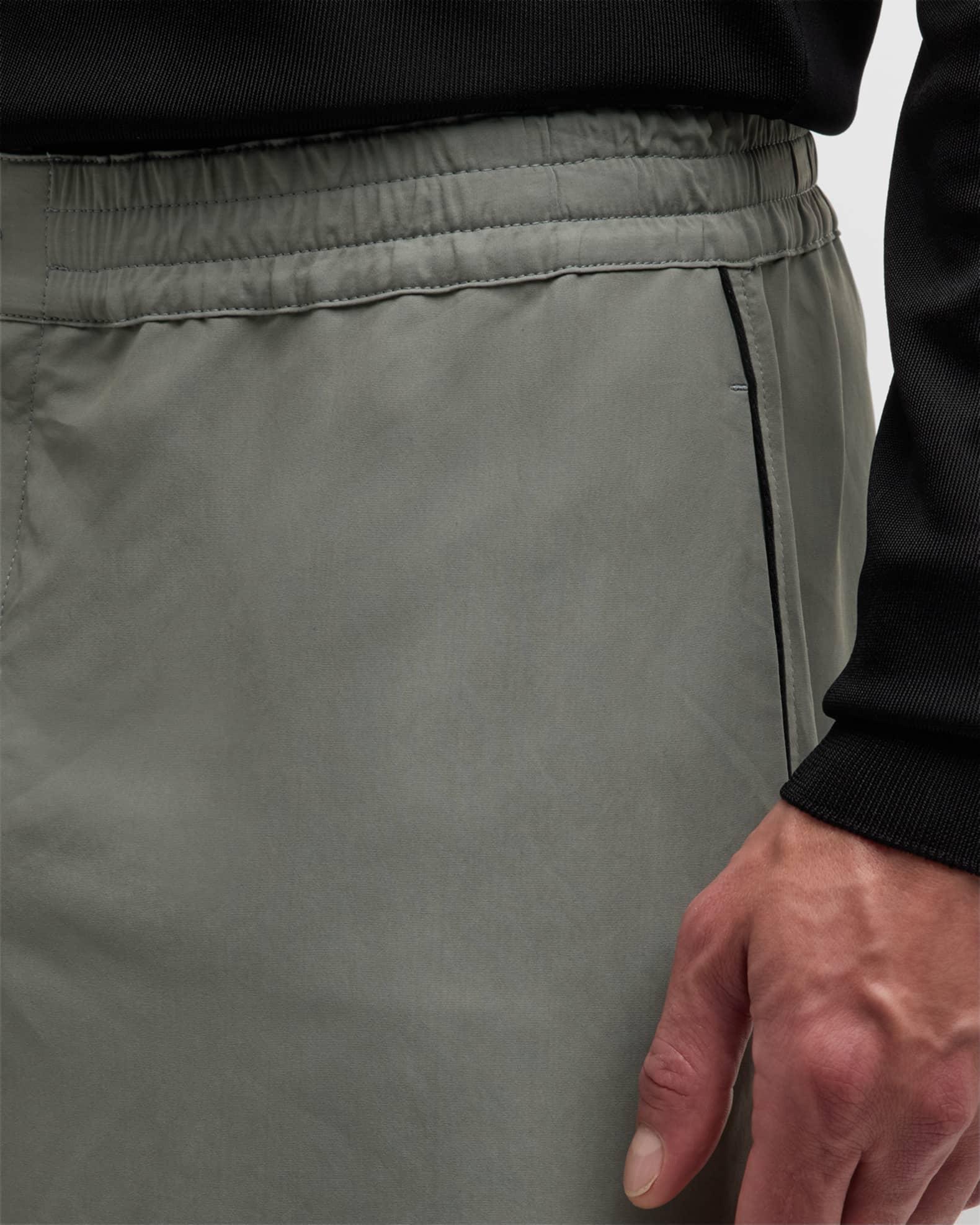 Men's Piped Nylon-Blend Shorts Product Image