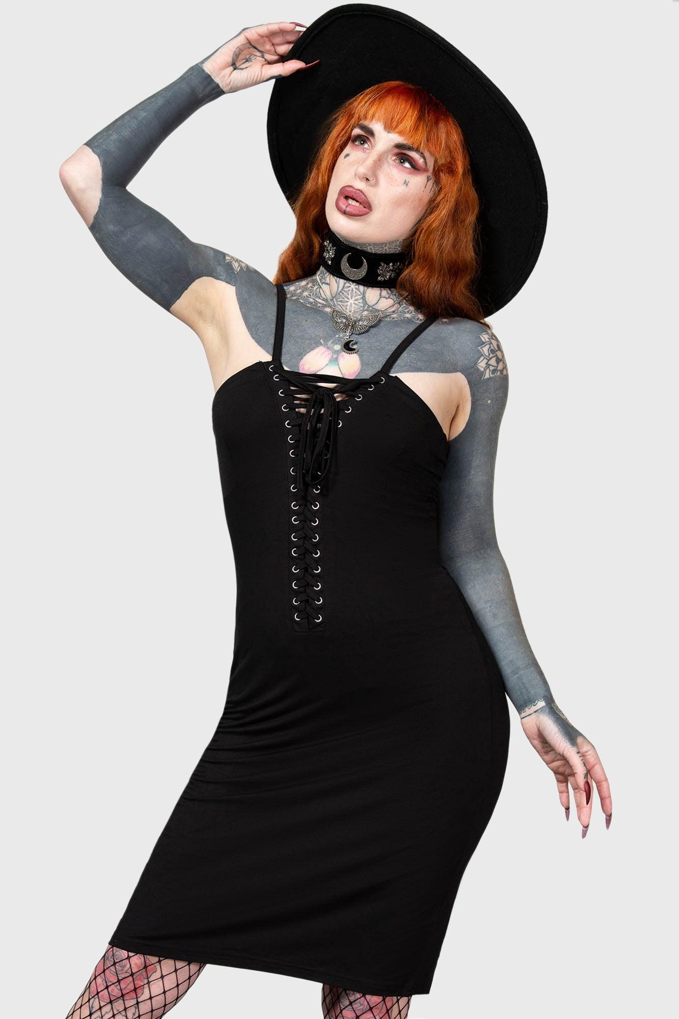 Reaping Hour Slip Dress - Resurrect Female Product Image