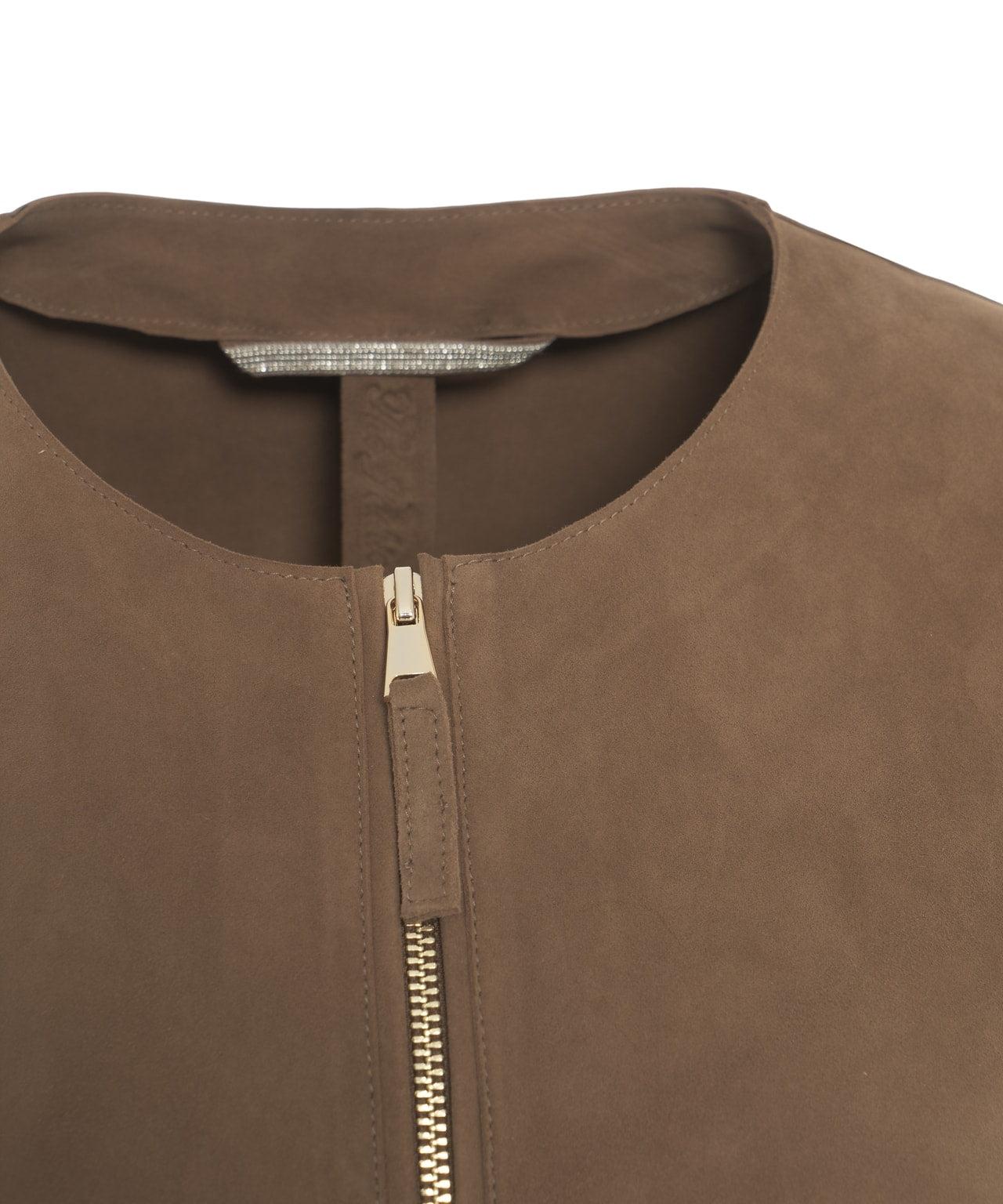 Suede leather jacket 'Domaine' Product Image