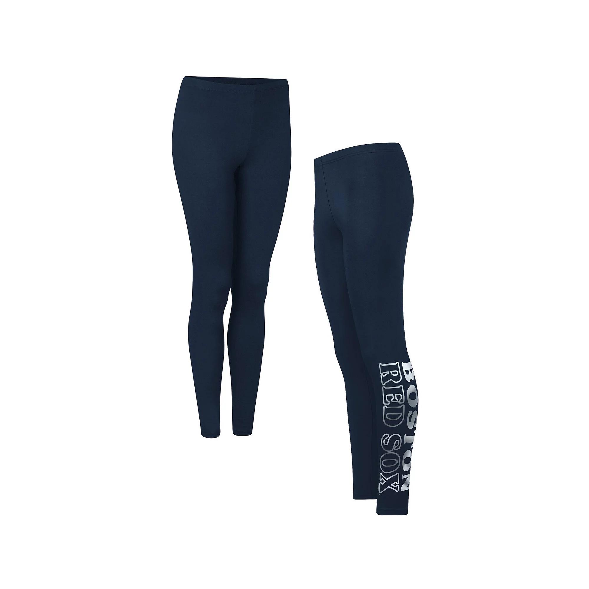 Women's G-III 4Her by Carl Banks Navy Boston Red Sox Stadium Leggings,  Product Image