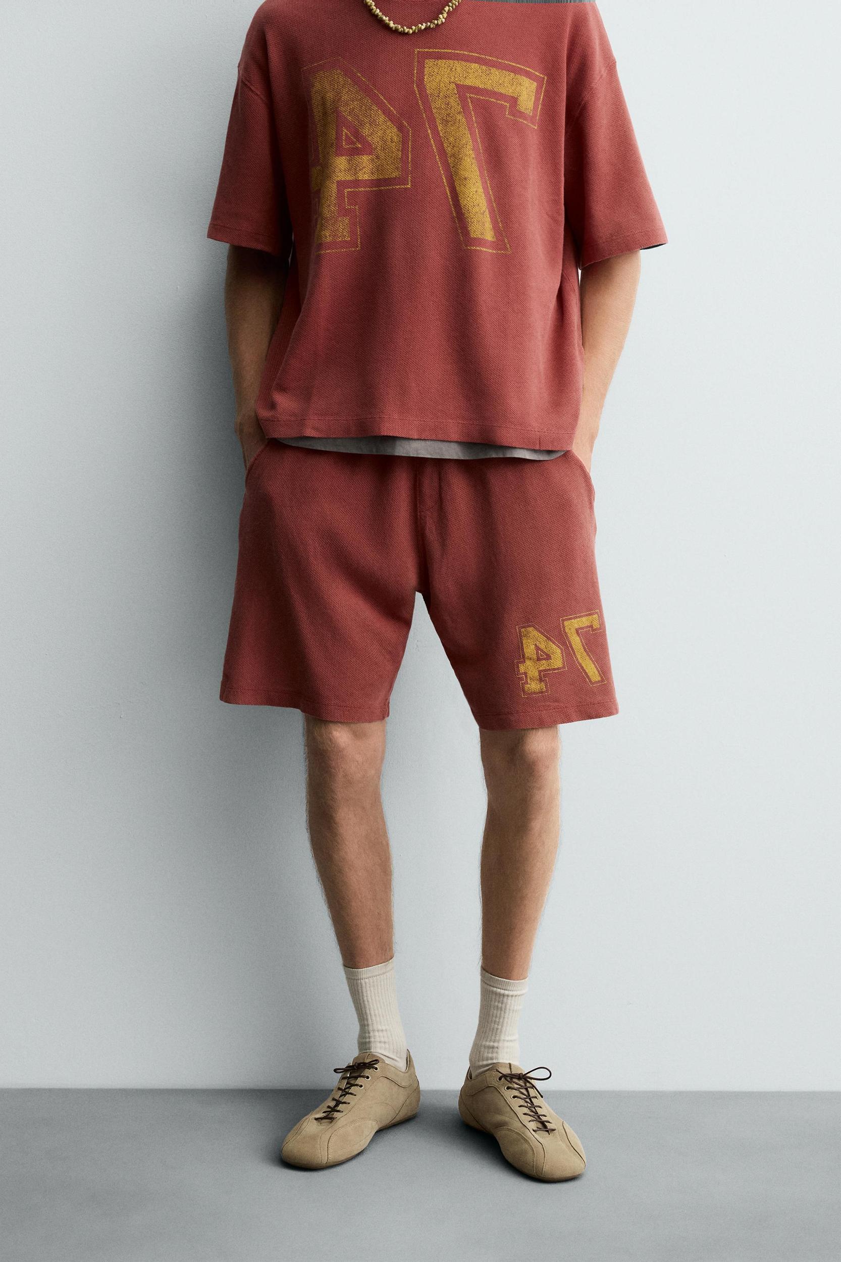 VARSITY OPEN WEAVE SHORTS Product Image