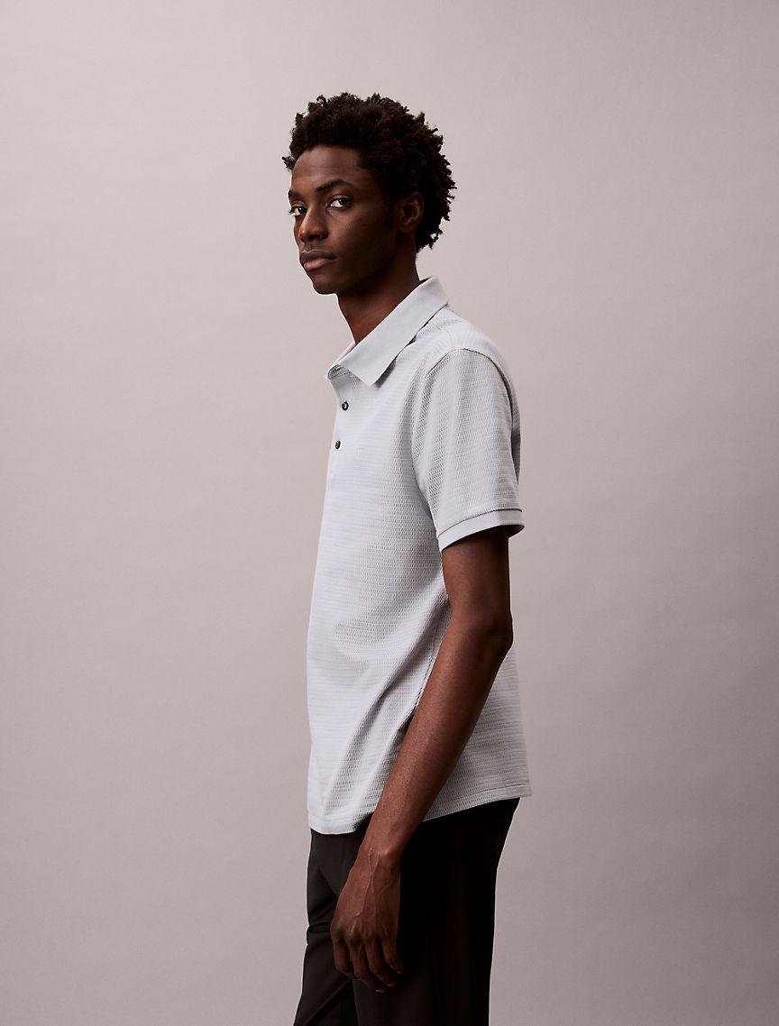 Waffle Knit Classic Polo Shirt  Product Image